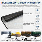 Car Windshield Snow & Ice Cover – All-Weather Protection (One Size)