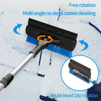 Extendable Snow Brush & Ice Scraper – Multi functional Winter Car Cleaning Tool