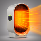 Electric Heater, Small Portable Heaters for Indoor Use, Mini Space Heater for Office Patio Garage Home Use, Desk Ceramic Heaters with Overheat & Tip-Over Protection