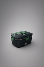 Electric Lunch Box for Car and Home,Portable Food Warmer, Reusable Lunch Bag, with Spoon Fork, 1.5L Large Capacity