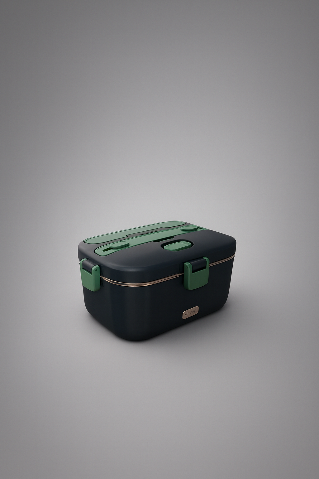 Electric Lunch Box for Car and Home,Portable Food Warmer, Reusable Lunch Bag, with Spoon Fork, 1.5L Large Capacity