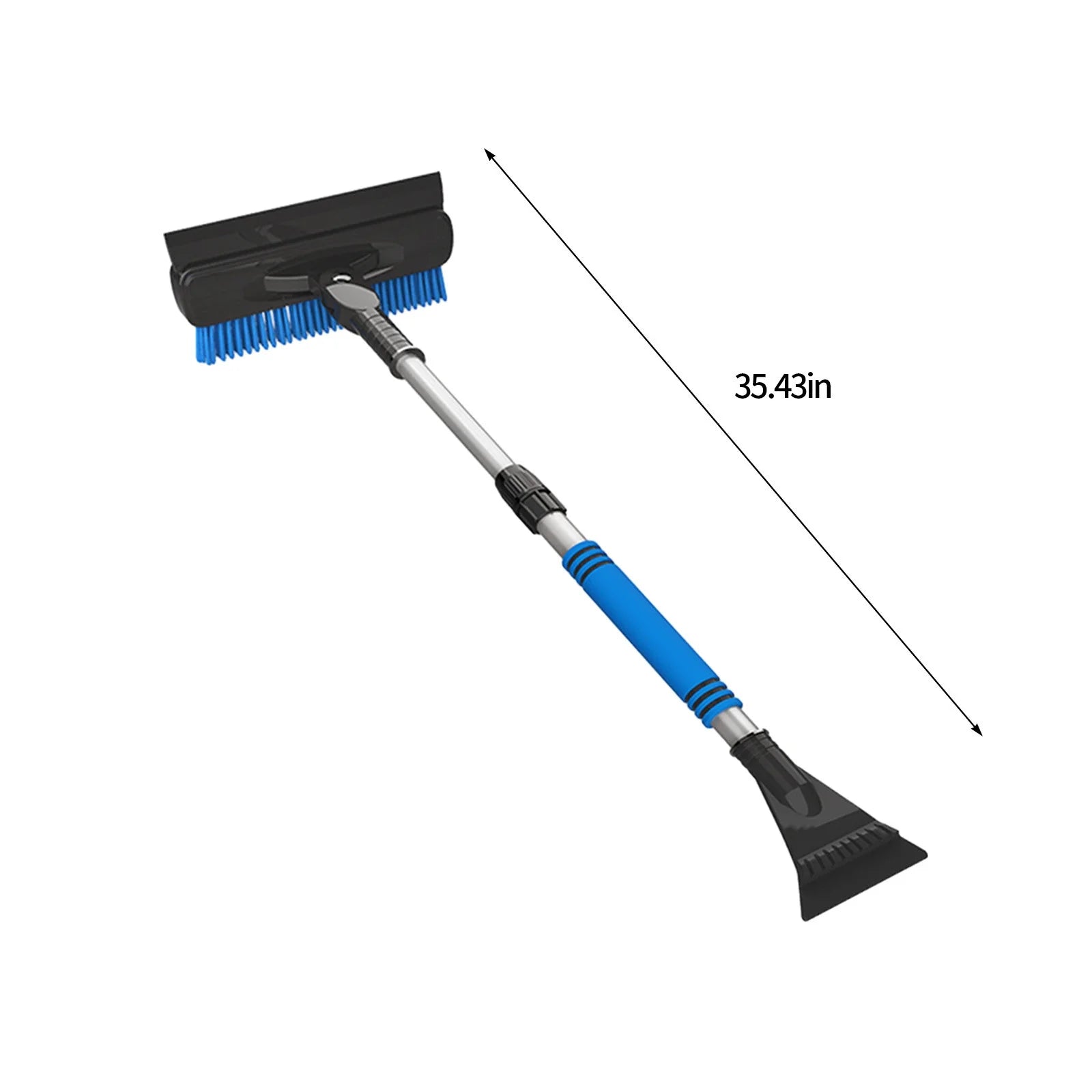 Extendable Snow Brush & Ice Scraper – Multi functional Winter Car Cleaning Tool