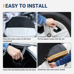 Car Windshield Snow & Ice Cover – All-Weather Protection (One Size)